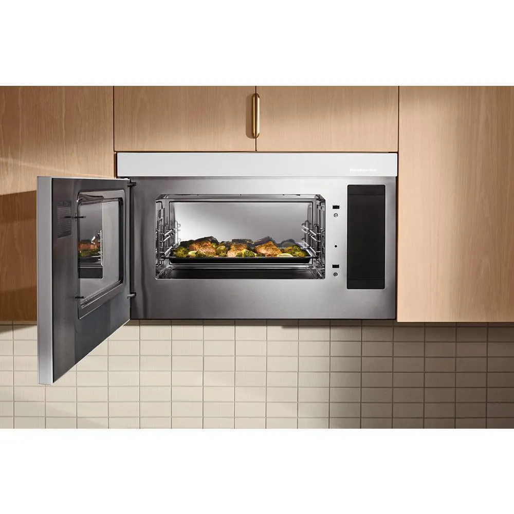 Kitchenaid KMMF530PWH Kitchenaid Multifunction Over-The-Range Oven With Flush Built-In Design