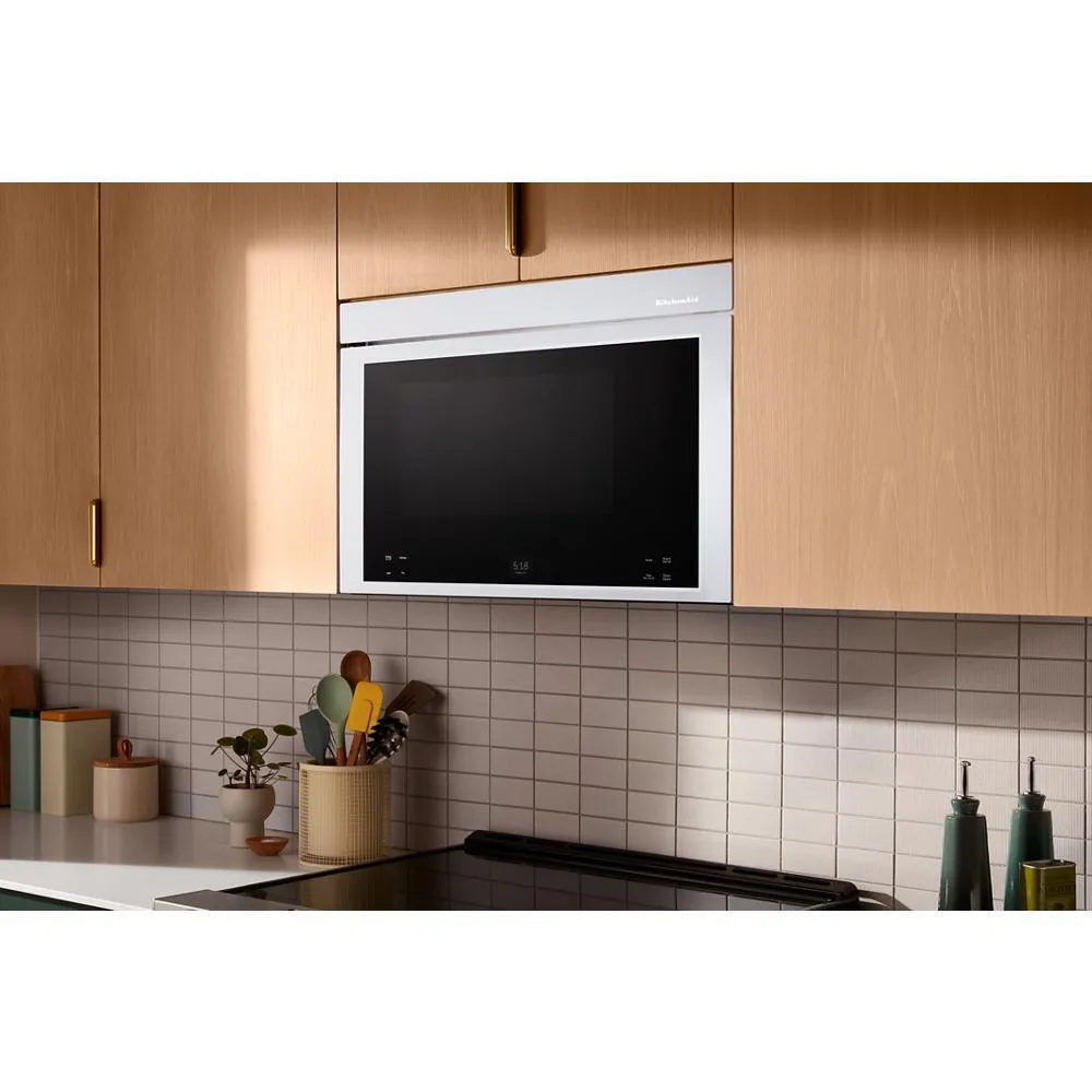 Kitchenaid KMMF530PWH Kitchenaid Multifunction Over-The-Range Oven With Flush Built-In Design