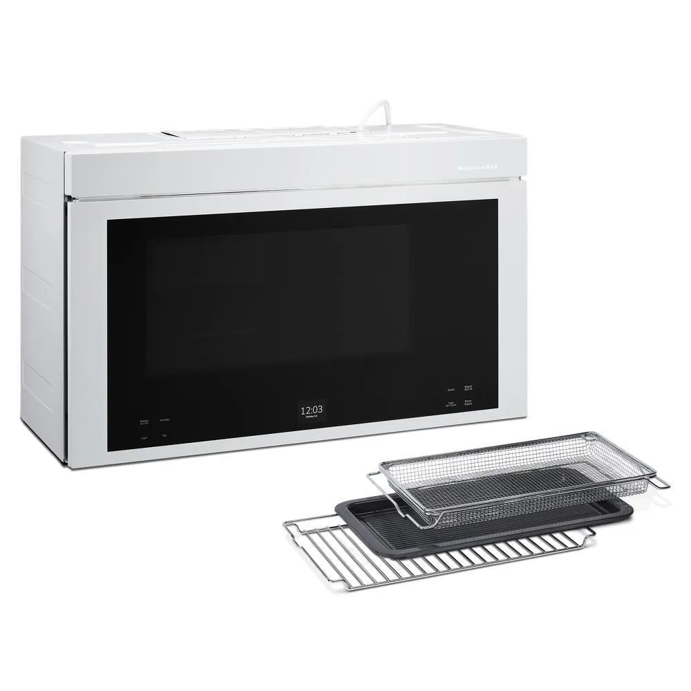 Kitchenaid KMMF530PWH Kitchenaid Multifunction Over-The-Range Oven With Flush Built-In Design