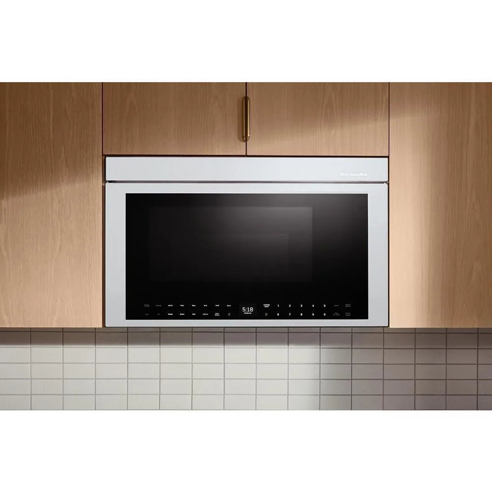 Kitchenaid KMMF530PWH Kitchenaid Multifunction Over-The-Range Oven With Flush Built-In Design