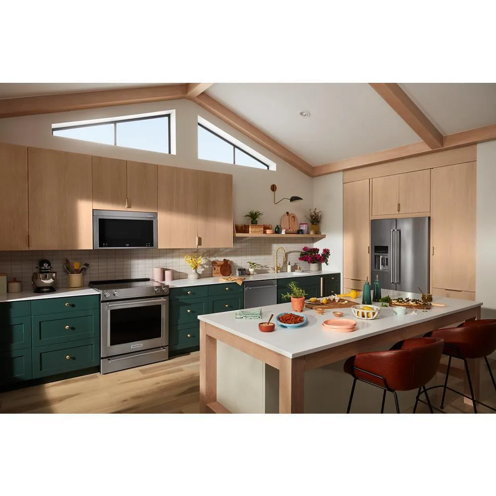 Kitchenaid KMMF730PPS Kitchenaid Multifunction Over-The-Range Microwave Oven With Infrared Sensor Modes