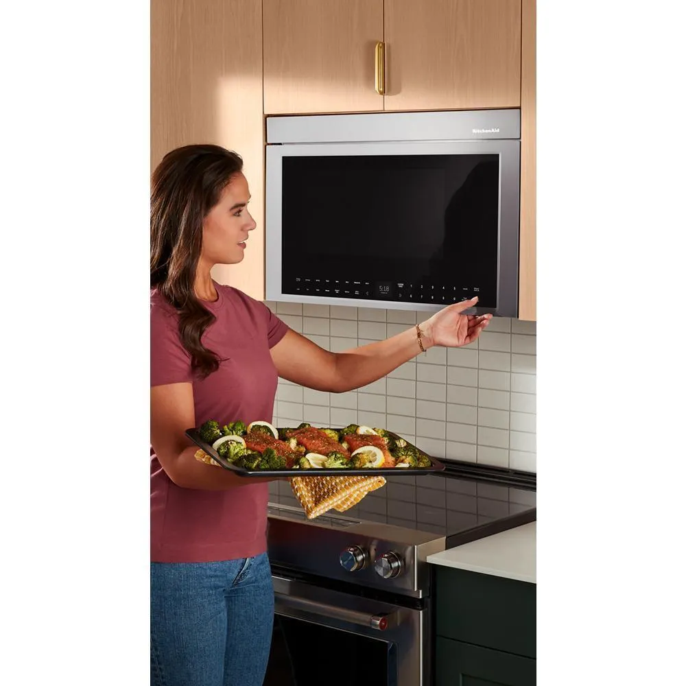 Kitchenaid KMMF730PPS Kitchenaid Multifunction Over-The-Range Microwave Oven With Infrared Sensor Modes
