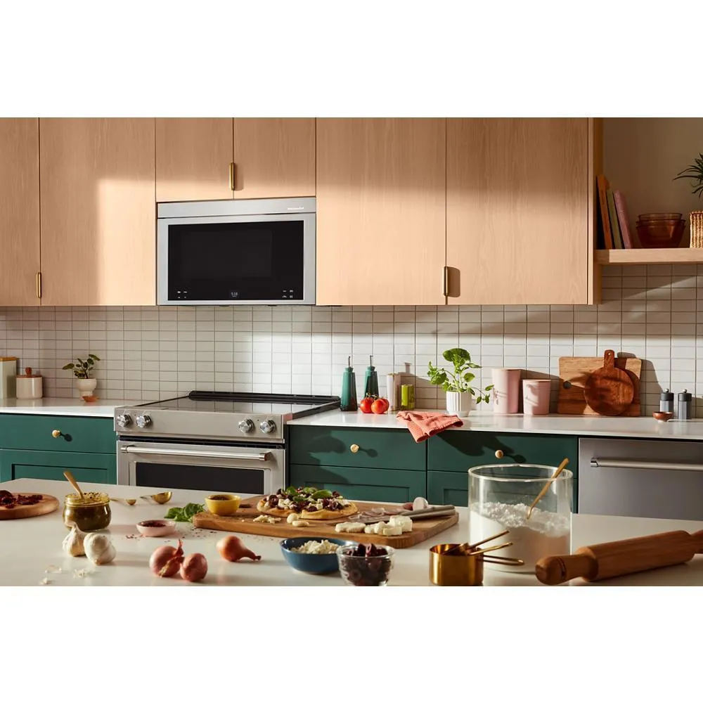 Kitchenaid KMMF730PPS Kitchenaid Multifunction Over-The-Range Microwave Oven With Infrared Sensor Modes