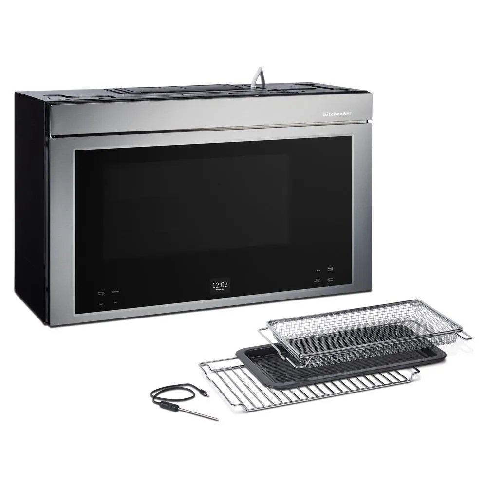 Kitchenaid KMMF730PPS Kitchenaid Multifunction Over-The-Range Microwave Oven With Infrared Sensor Modes