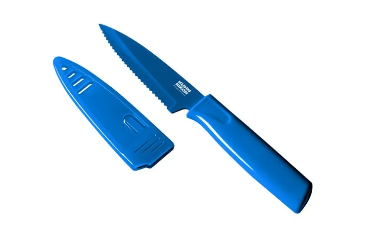 Kuhn-Rikon COLORI Serrated Paring Knife - 8 - Multiple Colors