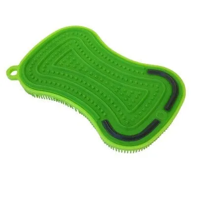 Kuhn-Rikon Silicone Stay Clean 3-in-1 Scrubber