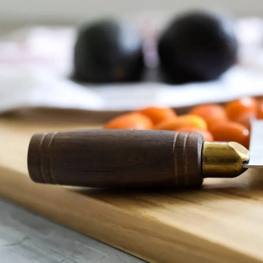Lamson - Classic Chinese Vegetable Cleaver - Walnut Handle - 8