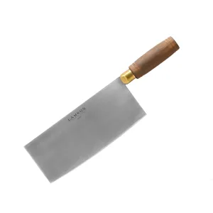 Lamson - Classic Chinese Vegetable Cleaver - Walnut Handle - 8