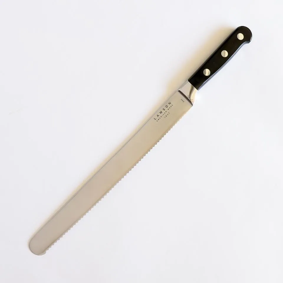 Lamson Midnight Bread Knife. 10