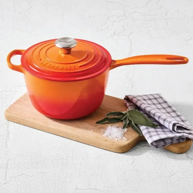 Le Creuset 1.75 Quart Sauce Pan - Multiple Colors