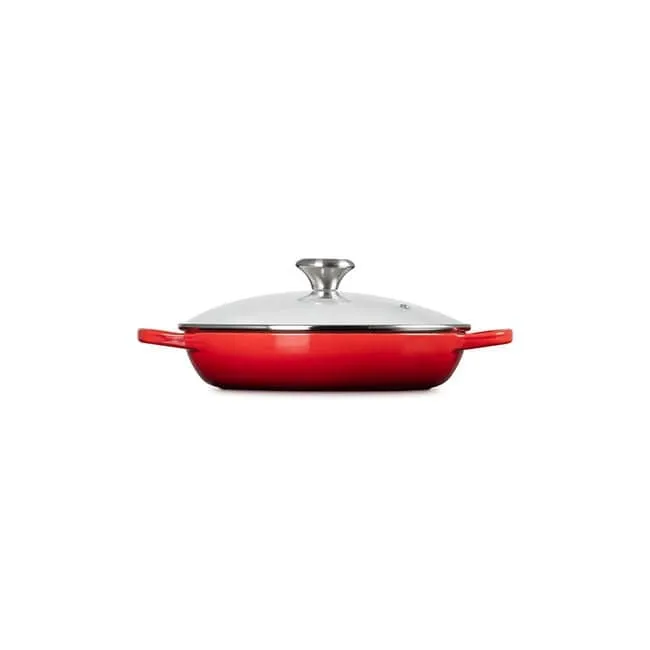Le Creuset Braiser with Glass Lid - 2.25 Quart - Multiple Colors