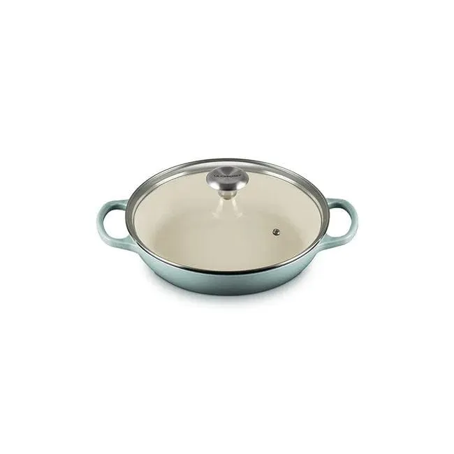 Le Creuset Braiser with Glass Lid - 2.25 Quart - Multiple Colors