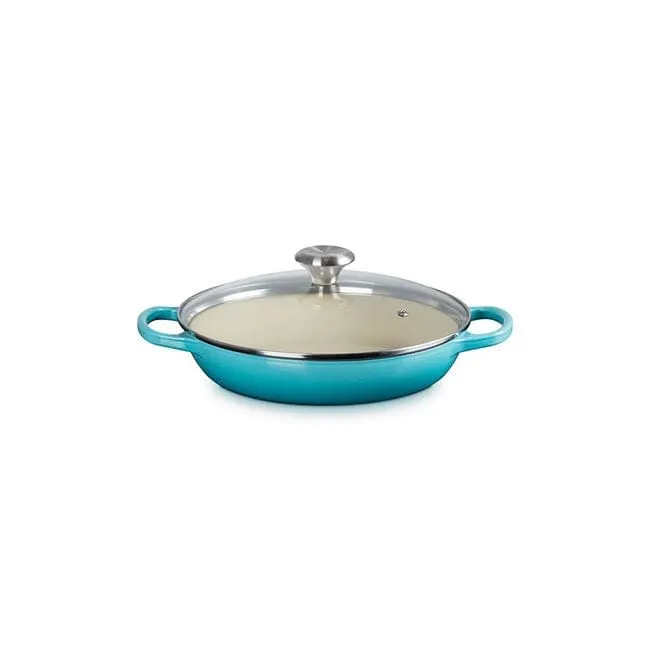 Le Creuset Braiser with Glass Lid - 2.25 Quart - Multiple Colors