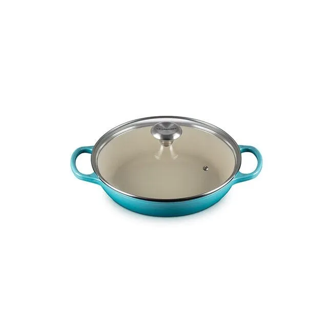 Le Creuset Braiser with Glass Lid - 2.25 Quart - Multiple Colors