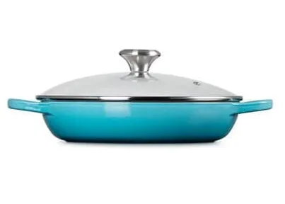 Le Creuset Braiser with Glass Lid - 2.25 Quart - Multiple Colors