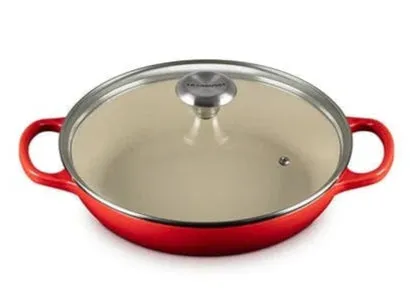 Le Creuset Braiser with Glass Lid - 2.25 Quart - Multiple Colors