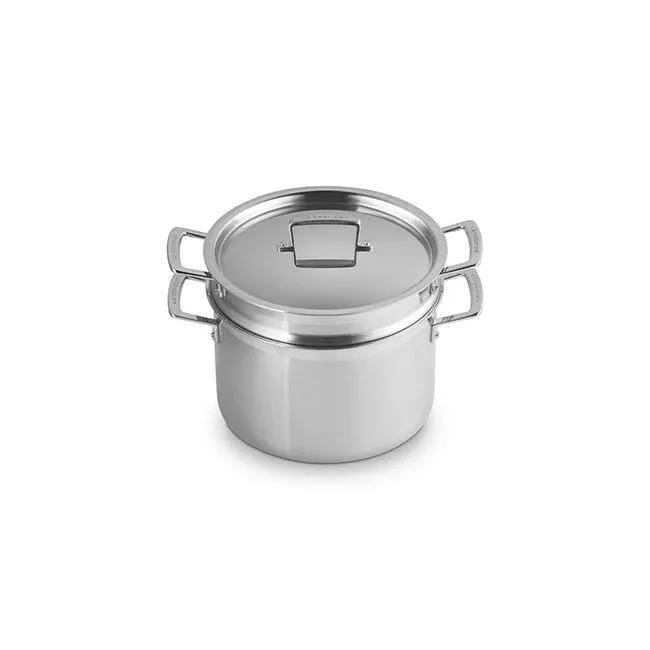 Le Creuset Classic Stainless Steel 14-Piece Cookware Set