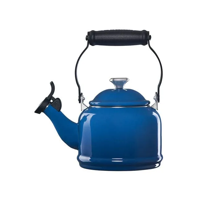 Le Creuset Demi Kettle - 1.25 Quart - Stainless Steel Knob - Multiple Colors