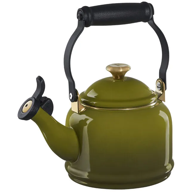 Le Creuset Demi Kettle - 1.25 Quart - Stainless Steel Knob - Multiple Colors