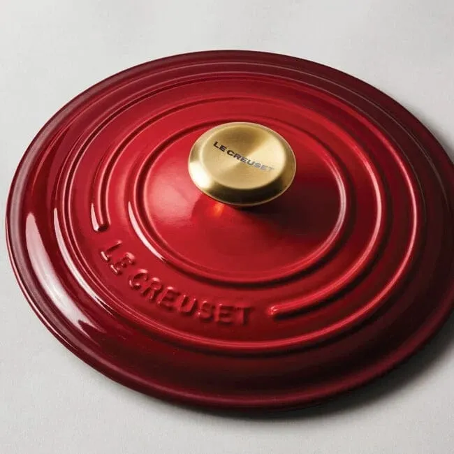 Le Creuset Gold Knob - Small. Medium. Large