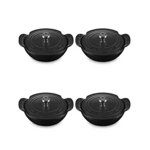 Le Creuset Gourmand Collection Braiser with Lid - Licorice - Set of Four