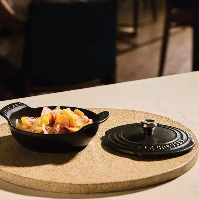 Le Creuset Gourmand Collection Braiser with Lid - Licorice - Set of Four