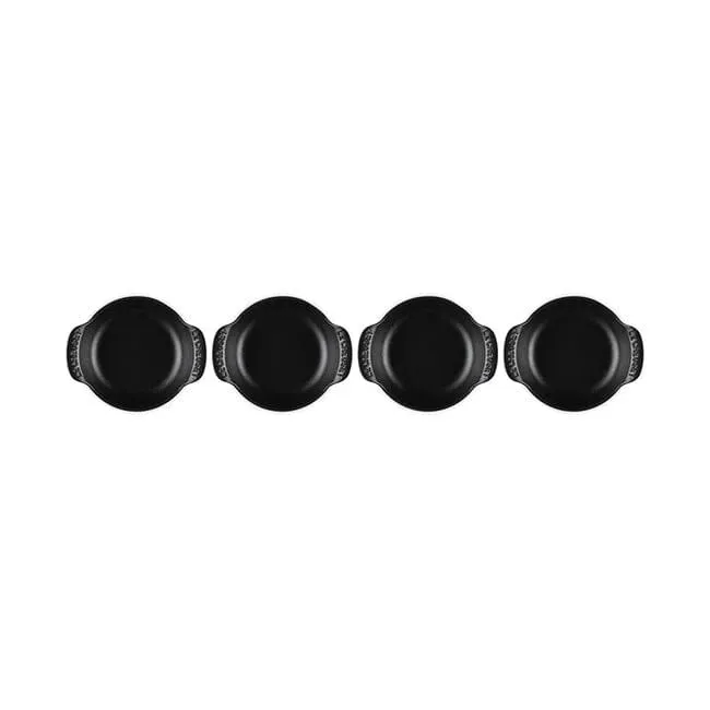 Le Creuset Gourmand Collection Braiser with Lid - Licorice - Set of Four