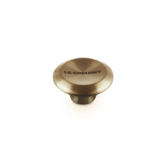 Le Creuset Light Gold Knob - Small. Medium. Large
