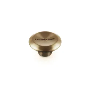 Le Creuset Light Gold Knob - Small. Medium. Large