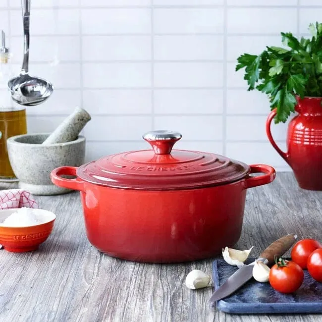 Le Creuset Mixed Material 20-Piece Set - Cerise