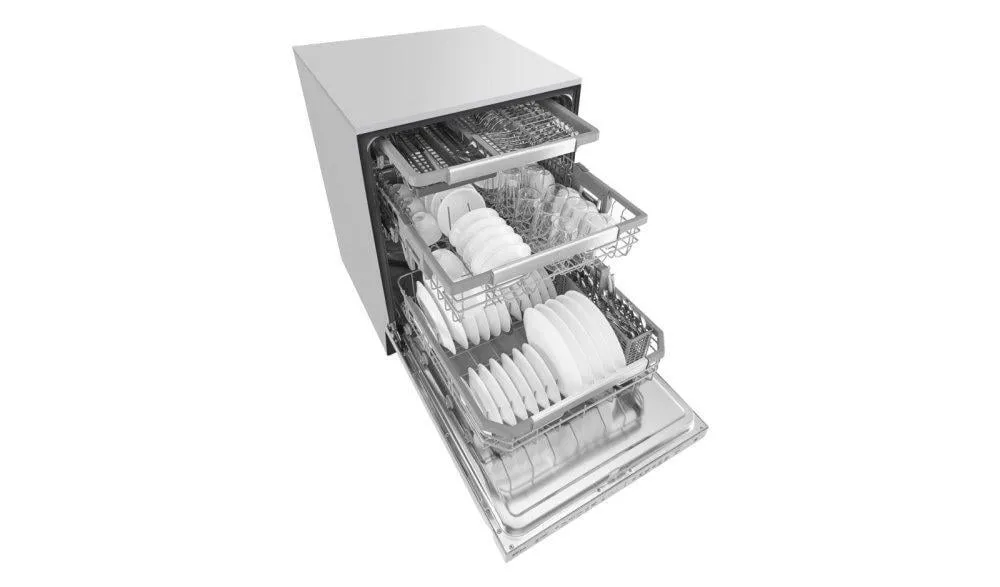 Lg LDP6797ST Top Control Smart Wi-Fi Enabled Dishwasher With Quadwash&#8482;