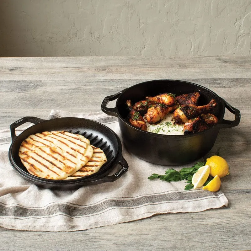 Lodge Chef Double Dutch Oven.  6 Qt.