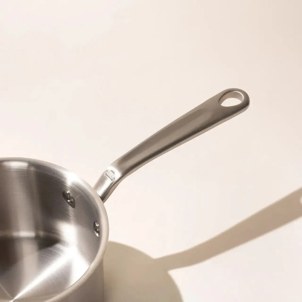 MADE IN  Stainless Steel Saucepan with Lid - 2 Quart - Made in Italy