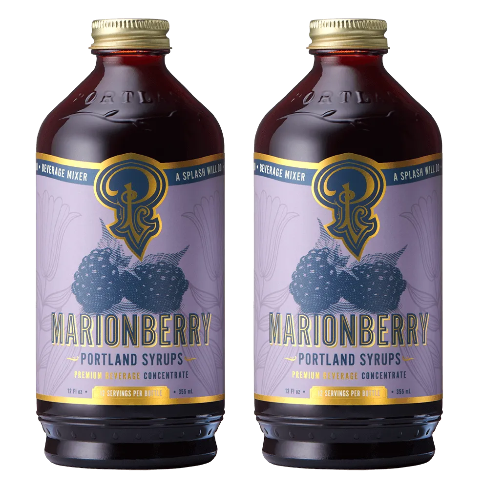 Marionberry Syrup two-pack by Portland Syrups