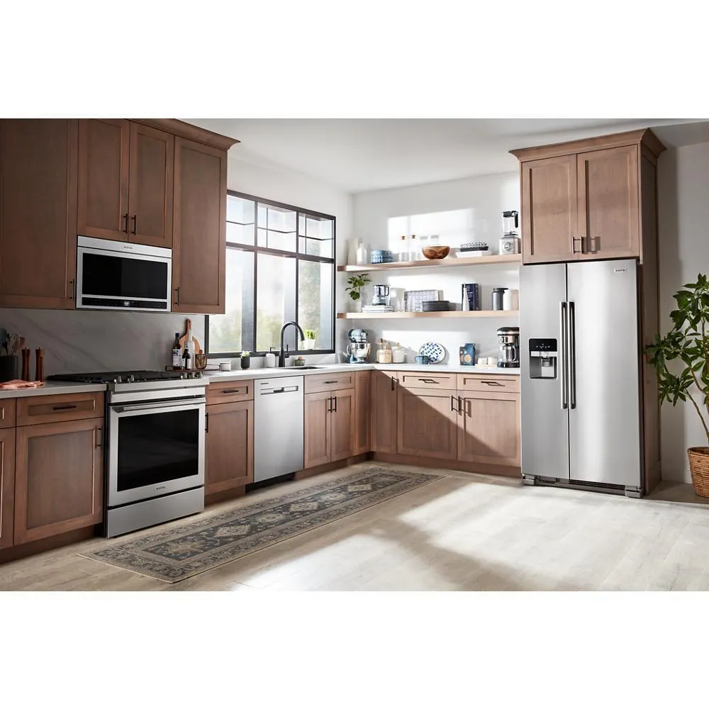 Maytag MMMF8030PZ Flush Mount Over-The-Range Toaster Oven Combination - 1.1 Cu. Ft.