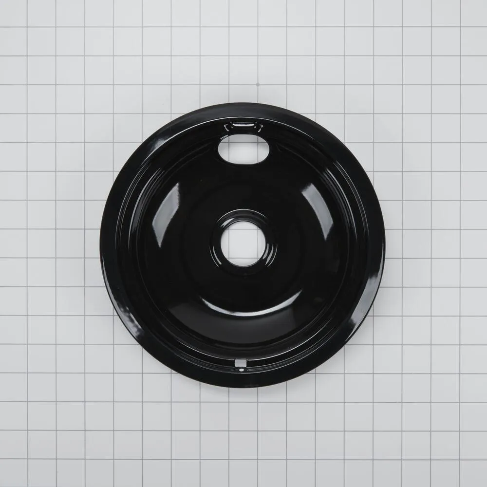 Maytag W10290350RW Round Electric Range Burner Drip Bowl - Black