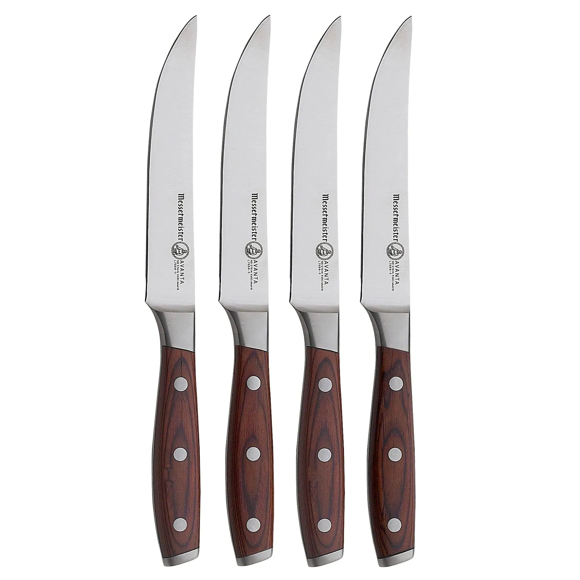 Messermeister Avanta Fine Edge Steak Knife Set. 4 Pc