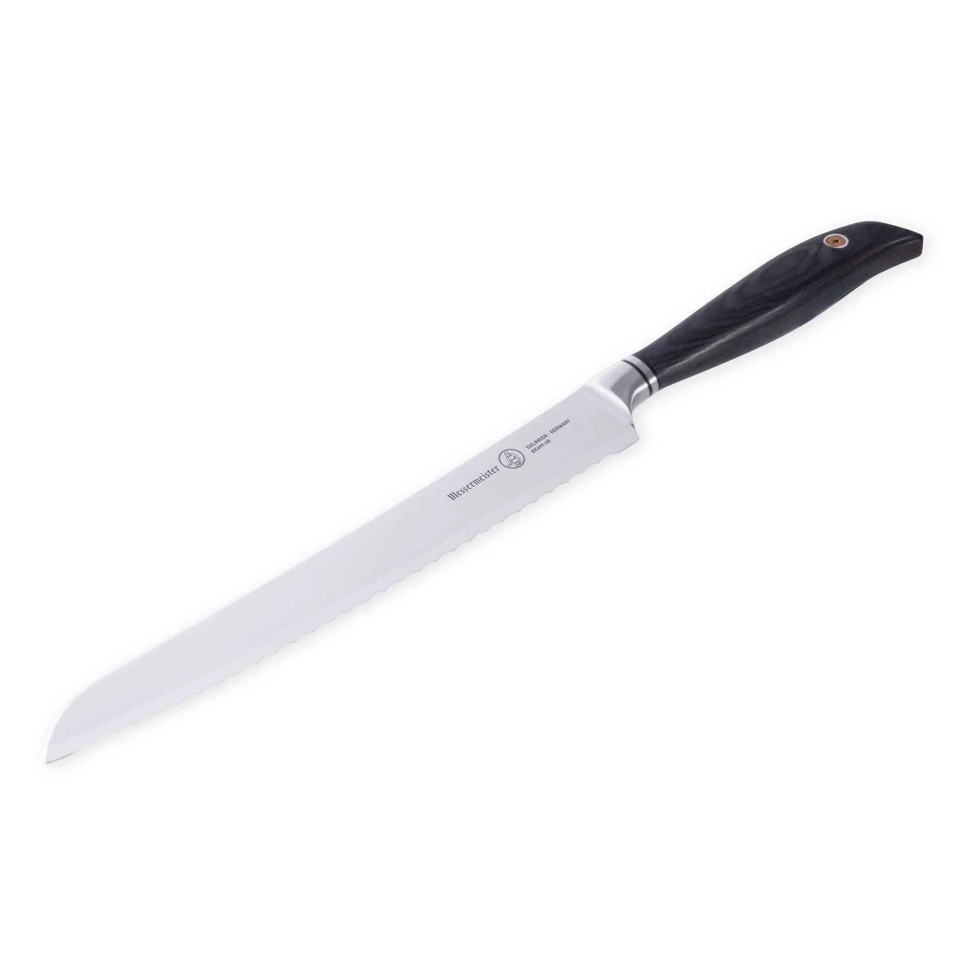 Messermeister Forged Blacksmith Series Scalloped Slicing Knife - 8.5