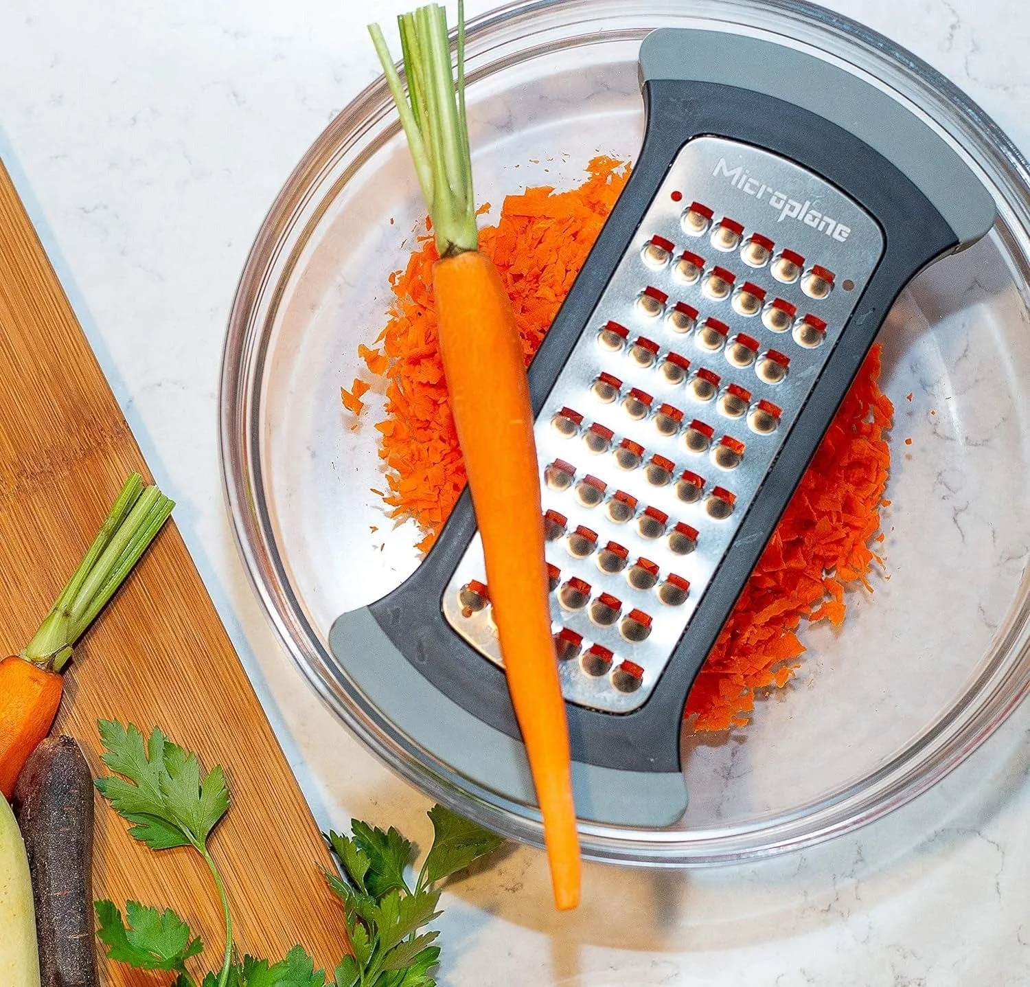 Microplane Extra Coarse Mixing Bowl Grater