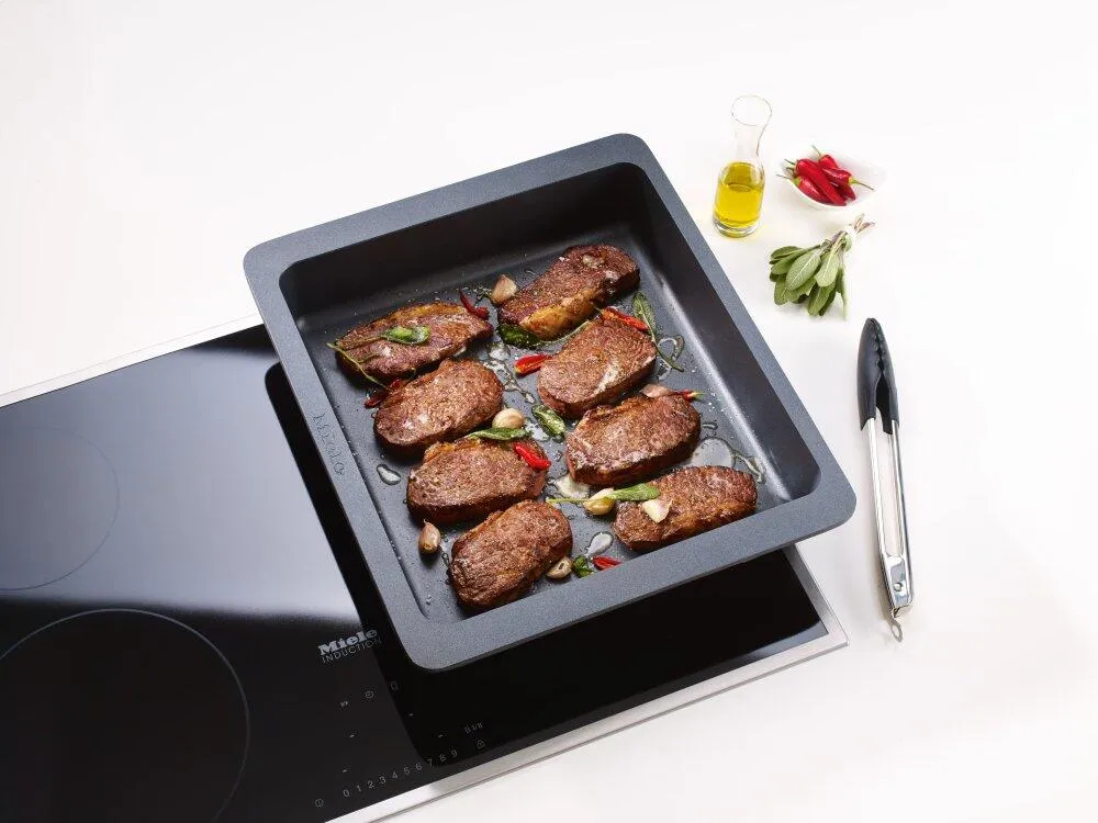 Miele HUB5001XL Hub 5001-Xl - Induction Gourmet Casserole Dish For Frying. Braising And Gratinating.