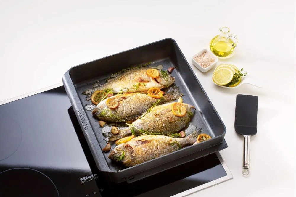 Miele HUB6235 Hub 62-35 - Induction Gourmet Casserole Dish For Frying. Braising And Gratinating.