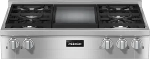 Miele KMR11363G  Rangetop With 4 Burners And Griddle For Versatility And Performance