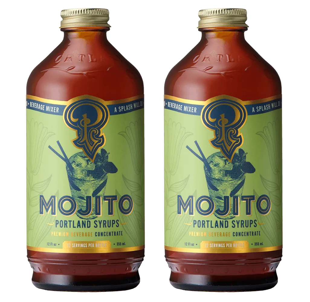 Mojito Syrup two-pack by Portland Syrups