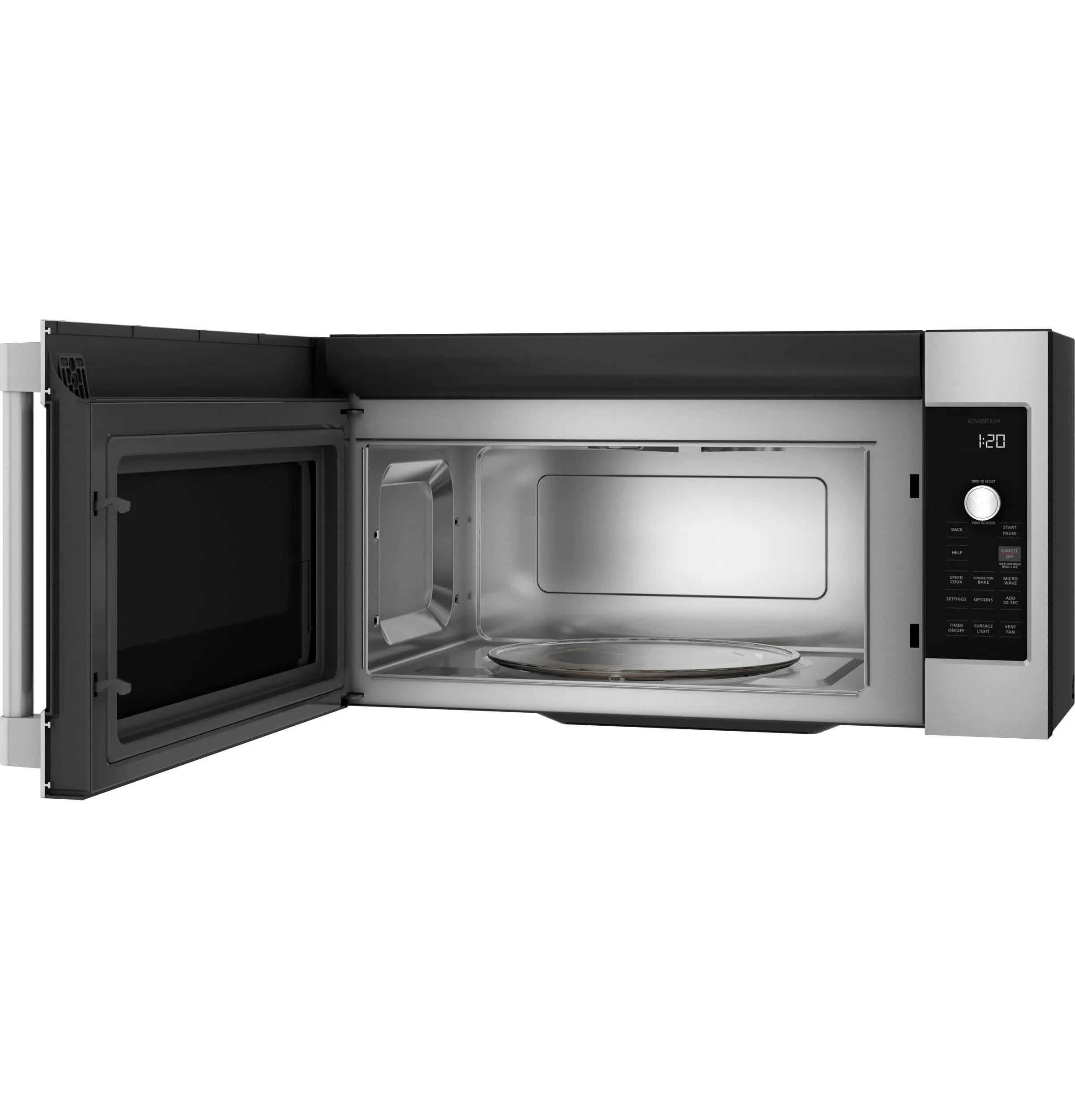 Monogram ZSA1202PSS Monogram Advantium 120 Above-The-Cooktop Speedcooking Oven