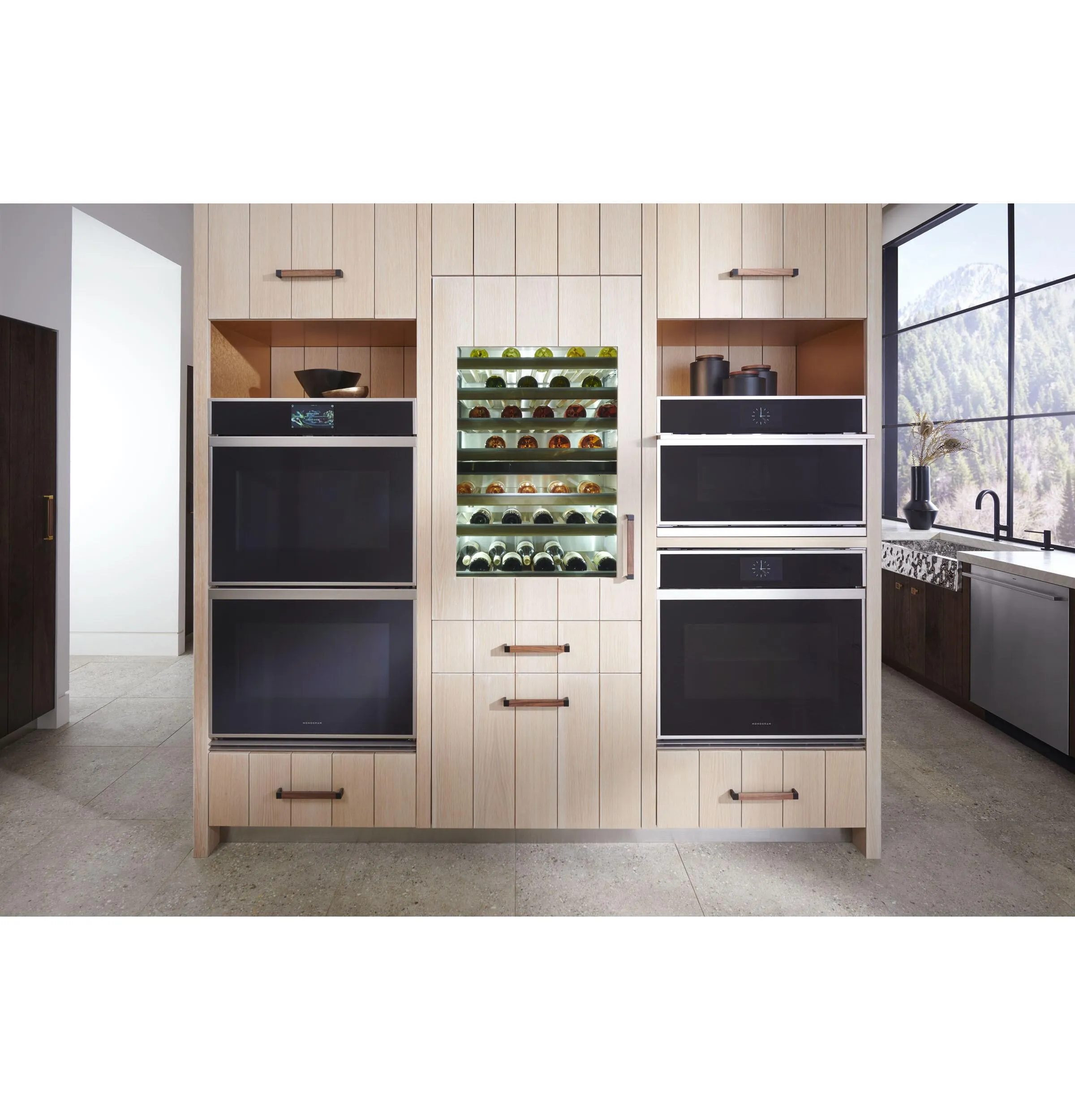 Monogram ZSB9231VSS Monogram 30 Minimalist Five-In-One Wall Oven With 240V Advantium Technology