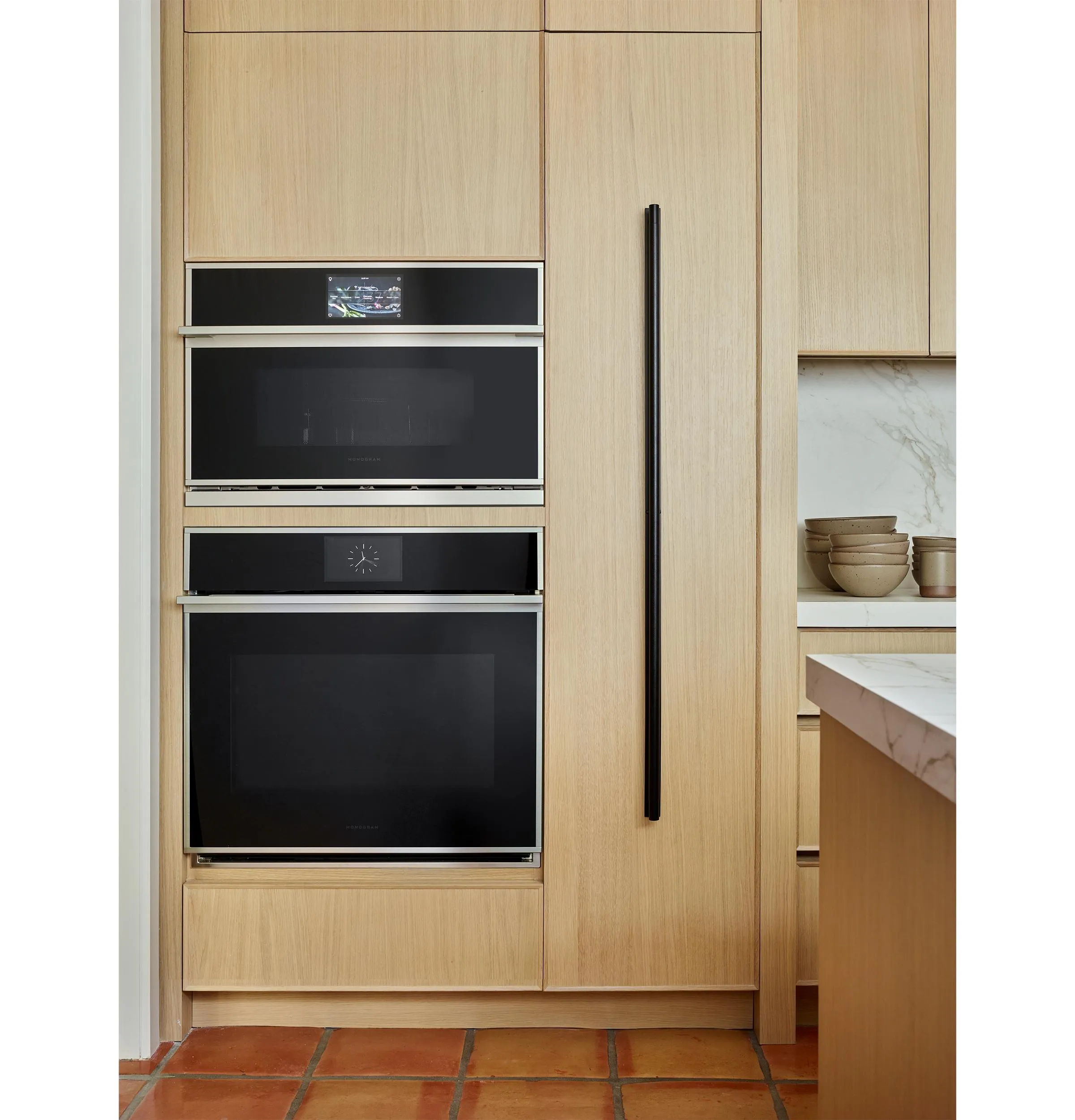 Monogram ZSB9231VSS Monogram 30 Minimalist Five-In-One Wall Oven With 240V Advantium Technology