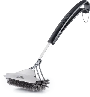 Napoleon Bbq 62057 Triple-Row Grill Brush With Stainless Steel Bristles