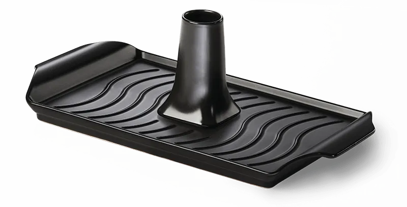 Napoleon Bbq 70150 Ceramic Roasting Pan And Beer Can Chicken Roaster Set