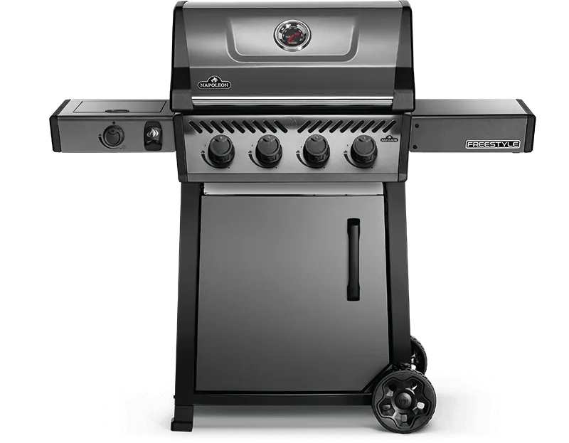 Napoleon Bbq F425DSBPGTECP Freestyle 425 Sb With Range Side Burner . Graphite Grey . Propane