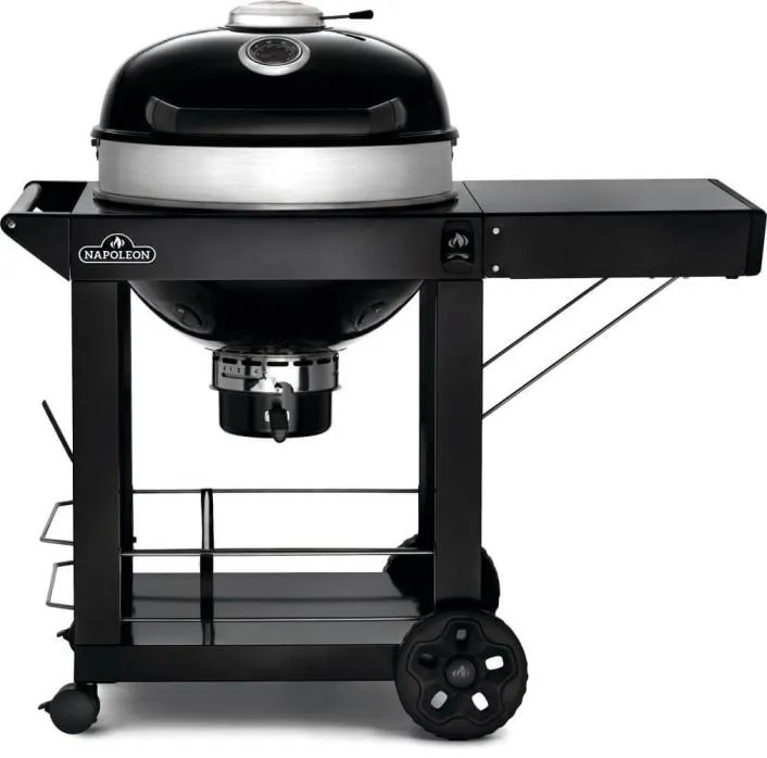 Napoleon Bbq PRO22KCART3 Professional 22 Charcoal Cart 22-Inch Kettle Grill With Cart . Charcoal. Black